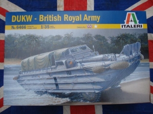 Italeri 6466  DUKW - BRITISH ROYAL ARMY amphibious truck
